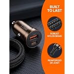 Car Charger USB C, 63W PD3.0/PPS 45W+18W Fast Charging Adapter - Image 4