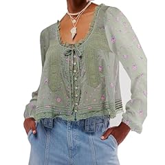 Lace Trim Light Green