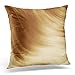 Housse De Coussin Brun Chocolat Et Beige Abstrait Crème Lait Et Café Satiné pour Concevoir des Projets Vierges Taie d'oreiller Décoratif Taie D Oreiller pour Maison, Canapé, Jardin, 45X45Cm