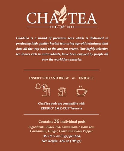 Té herbal chai y manzanilla 36 unidades miniatura 3