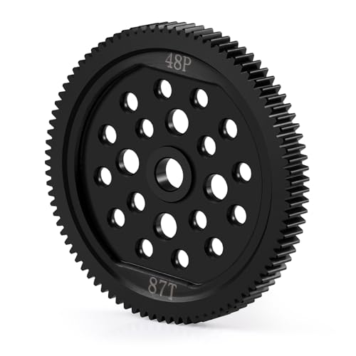 BRKRC Steel Main Gear 48P 87T 93T Spur Gear for ECX 2WD Ruck