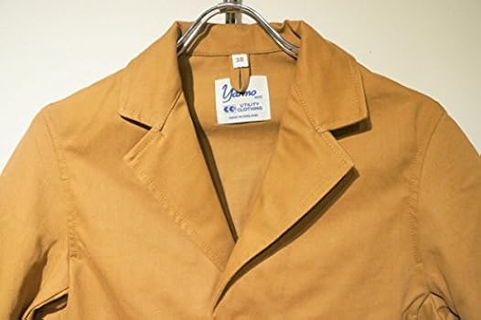 Amazon | 【YARMO】 DRIVERS JACKET UTILITY CLOTHING -BROWN- YAR