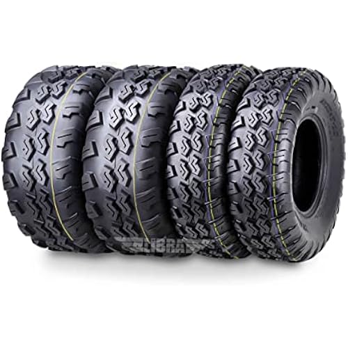 WANDA Set of 4 ATV UTV Tires 22x7-10 22x7x10 & 22x10-10 22x10x10 4PR