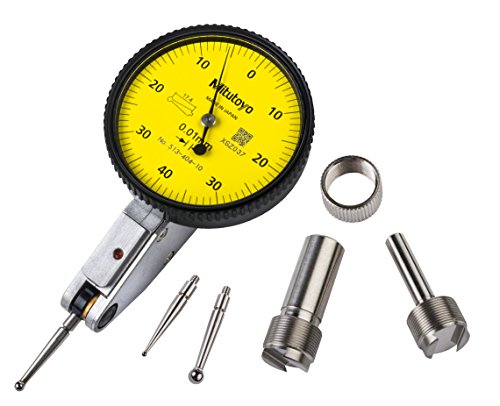 mitutoyo dial indicator tip - Mitutoyo 513-404-10A DIAL TI, MID, STD 0.8 mm, 3 μm Accuracy, 0.01 mm, Yellow