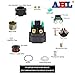 AHL Starter Solenoid Relay for Suzuki AN400 DL SV 650 1000 V-Strom GSX600F 750F Katana GZ250 TL1000 LT-F250 Quad RF900RV VL800 1500 Intruder VZ800Z Marauder