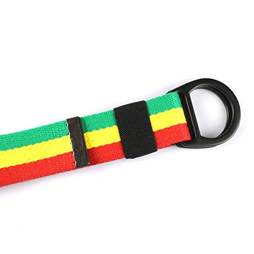 Rasta Jamaican RGY Canvas Belt with Styilish Buckle4