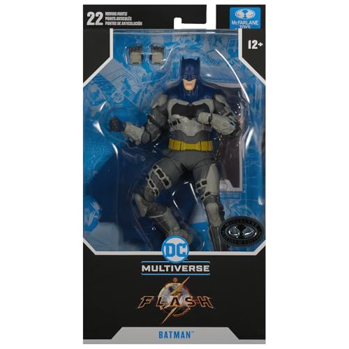 McFarlane DC Multiverse Batman Figure 18 cm The Flash Movie Platinum Edition Blue and Grey Chase, Bizak (64387292)
