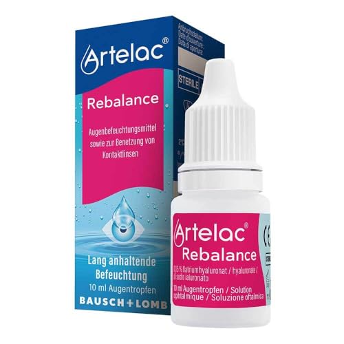 Artelac Rebalance Augentropfen Tropfflasche, 10 ml Lösung