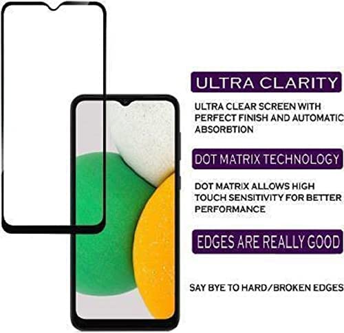 Image of Screen Protector for Oppo A77s (Black) Tempered Glass Edge-to-Edge 6D Screen Guard With Installation Kit