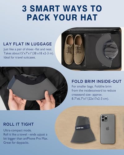 Image of TOP-EX Cooling Sun Hat with Neck Flap - UPF 50+ Wide Brim Breathable Hat for Hiking, Fishing & Big Heads