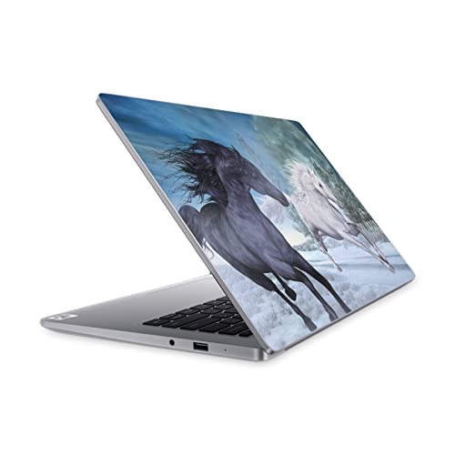 Autocollant Mi Notebook 14 Chevaux Simone Gatterwe pour styliser votre ordinateur au bureau