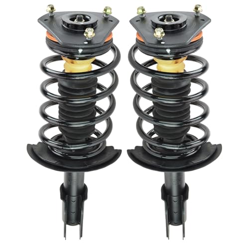 Image of TRQ Front Strut and Spring Assembly Set 2 Piece | For 2000-2013 Chevrolet Impala 1998-2002 Oldsmobile Intrigue