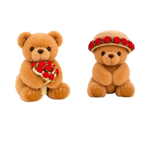Image of SCOOBA Transformation Bouquet Teddy Soft Toy 15cm Small(Transformation Bouquet Teddy)