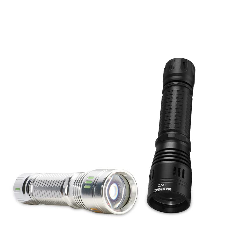 Amazon.co.jp: MATEMINCO FW2 LEP 懐中電灯 1303m Osram CT1 18650