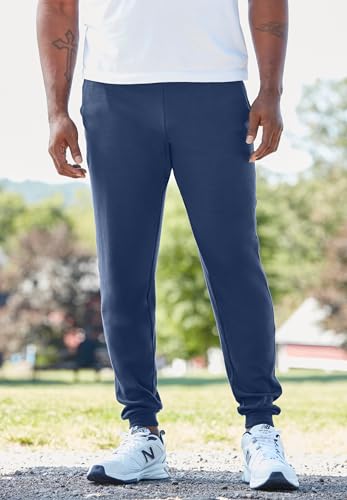 KingSize Men's Big & Tall Jersey Jogger Pants3
