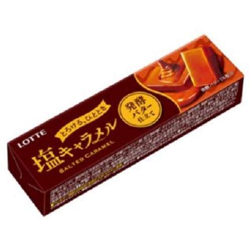 Amazon.co.jp: ロッテ 塩キャラメル発酵バター仕立て 10粒入 : 食品