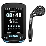 Ordinateur de vélo GPS GEOID CC600 avec support de guidon prolongé