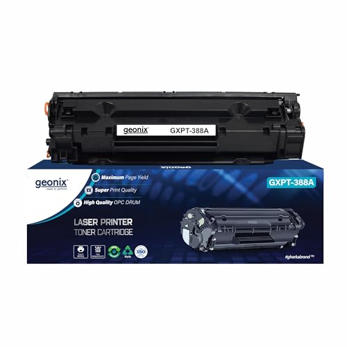 Image of GEONIX Printer Toner Cartridge 388A Compatible with HP LaserJet P1007 /P1008 /P1106 /P1108 LaserJet Pro M1136 /1213NF /1216NFN /M126A /M1218NFS MFP /M126NW /M128FP /M128FN /M128FW /M226DW /M226DN /M202DW /M202N