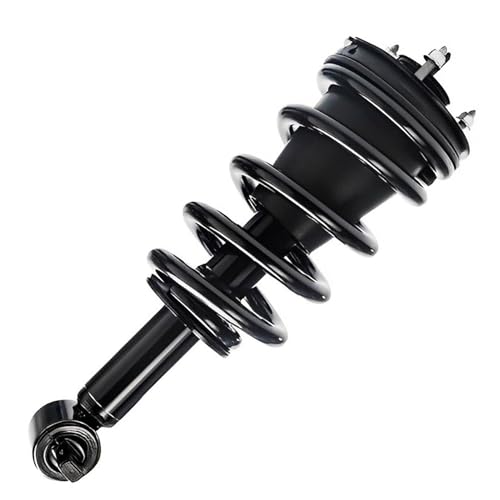 Image of Detroit Axle - 4WD Struts Shocks for 2014-2018 Chevrolet Silverado 1500 GMC Sierra 1500, 2019 Silverado 1500 LD Sierra 1500 Limited 2 Front Struts & Coil Spring Assembly 2 Rear Shock Absorbers