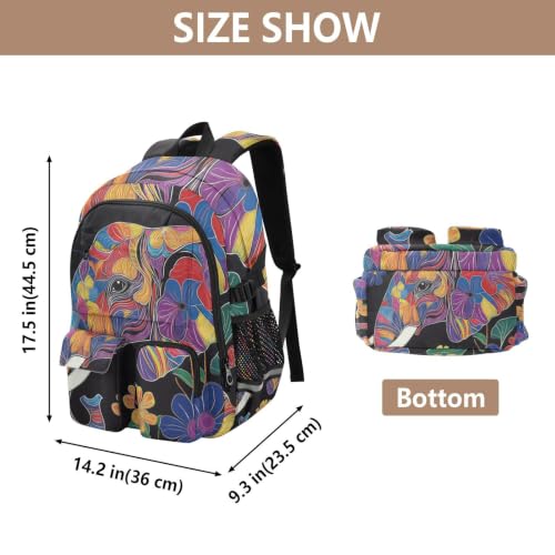 Mochilas de viaje con flores bohemias el regalo ideal para niñas 3