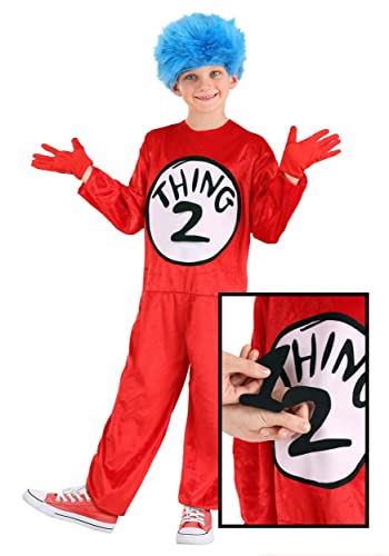 Disfraz Dr. Seuss Thing 1 y Thing 2 para niños