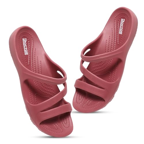 Image of DOCTOR HEALTH SUPER SOFT Women's Orthopedic Sandals And Slippers | Lightweight Anti-Skid Comfort Slides for Heel Pain Relief | Soft Cushion Sole Footwear for Everyday Use