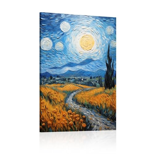 Art mural pour salon peintures sur toile paysage automne JGGXHM 55x75 cm