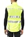 Ultrasport Reflectante de Seguridad Chaleco, Hombre, Amarillo neón, XL