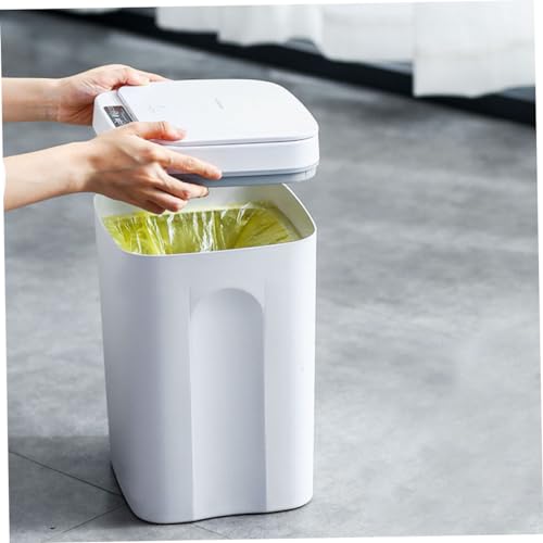 Bote de basura inteligente Happyyami con sensor y tapa USB miniatura 4