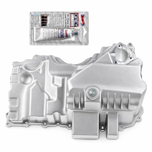 HIMARKLIF Upgrade Aluminum Engine Oil Pan with Improved Oil pan sealant Fit for BMW 228i 320i 328i 428i 528i X1 Z4 N20 2.0L Engine Replace# 11137618512