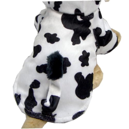 Disfraz de vaca para perro talla XL 3D adorable miniatura 6
