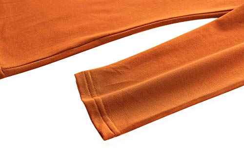 Image of Kindcall Casual Turtleneck Tops Lightweight Long Sleeve Soft Thermal Shirts for Women