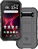 Nakedcellphone Special Ops Series Compatible with Kyocera DuraForce Pro 3 Case, Tactical Armor Rugged Shield Protective Cover [Anti-Fingerprint, Matte Grip Texture] - Black