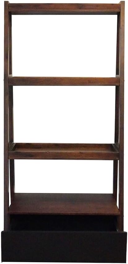32x17x68 Ladder Shelf, Ladder Style Display Shelf