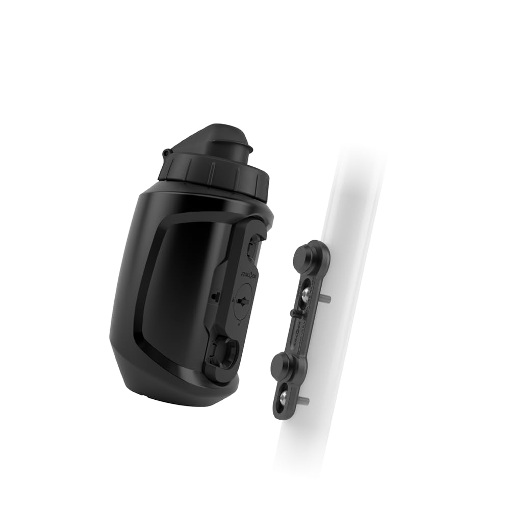 Fidlock Twist Bottle 550 + Bike Base Set (Black)