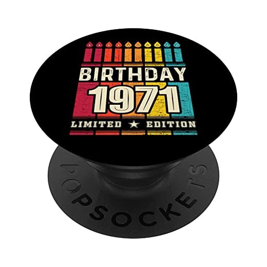 1971 Popsocket para teléfono edición limitada 1971 cumpleaños 1971 PopSockets PopGrip Intercambiable