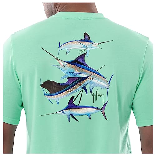 Guy Harvey Men’s Billfish Collection Short Sleeve Pocket T-Shirt3