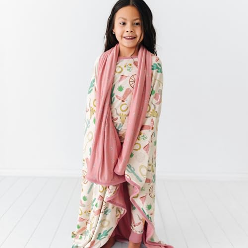 Image of Little Sleepies Cloud Blanket, 50 inch x 50 inch, Large, Pink Ready to Rodeo