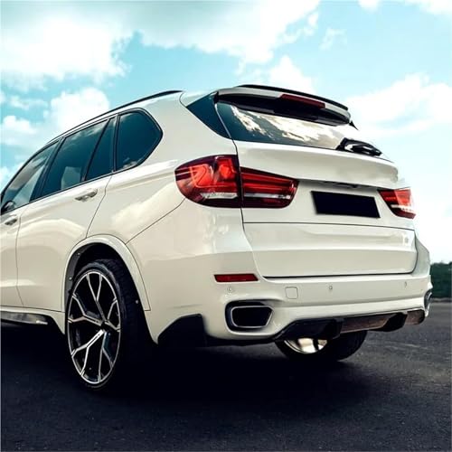 Becquets arrière pour BMW X5 F15 diffuseur noir brillant