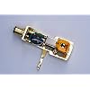 Gold plated Headshell, mount, cartridge and stylus, needle for Pioneer PLX-1000, PL-518, PL-530, PL-A35, PLX-500, PL-560, PL-200, PL-516, PL-255, PL-200X, XL-A700, PL-A45D, PL-A450, MADE IN ENGLAND