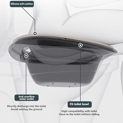 Baño de asiento universal y portátil para alivio e higiene íntima 7
