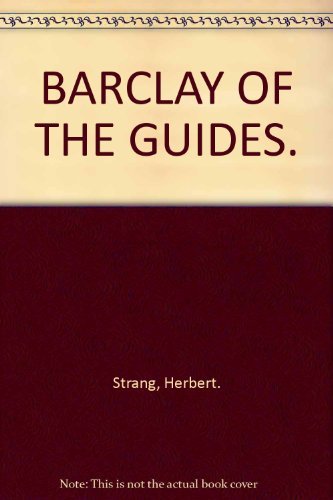 Barclay of the Guides B000XUB2UE Book Cover