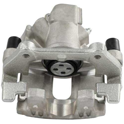 Image of cciyu Rear Left Disc Brake Caliper Assembly with Bracket | For Mini For Cooper L4 1.6L 2003-2006 2008 Replace# 19B3127 Rear Driver Side