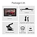 FEISIKE Backup Camera, 1080P IR Night Vision with Monitor, Easy Setup Plug-Play Rear View Camera, 150 Degrees Wide Angle, IP68 Waterproof, 4.3