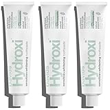 Davids Hydroxi Fluoride Free Nano Hydroxyapatite Toothpaste for Remineralizing, Sensitive Support, Whitening, Antiplaque, SLS Free, Natural Peppermint, 5.25oz, Made in USA (3 Pack)