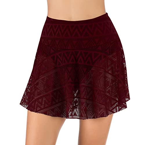 Laonajkd Shorts de Baño para Mujer Bañador Mujer Reductor Talla Grande Playa Surf Essential Bikini Short Pantalón Interior Transpirable para Natación, Surf, Carrera, Gimnasio, Informales