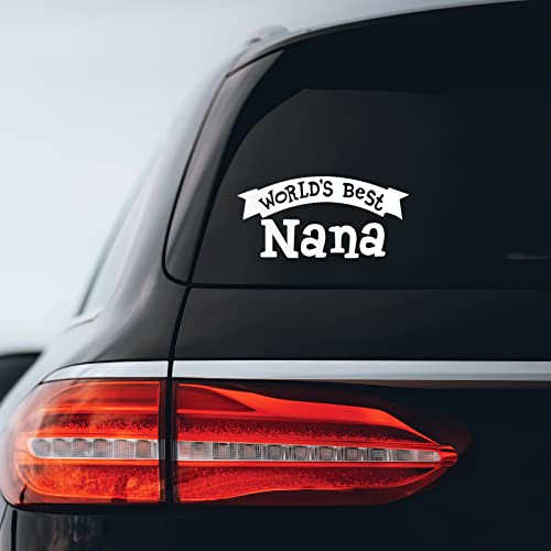World's Best Nana Sticker Decal Notebook Car Laptop 8