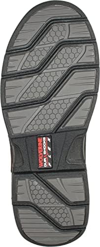 Wolverine Men's Raider DuraShocks Wellington Waterproof Composite Toe Construction Boot, Peanut, 9.5 | Image 4