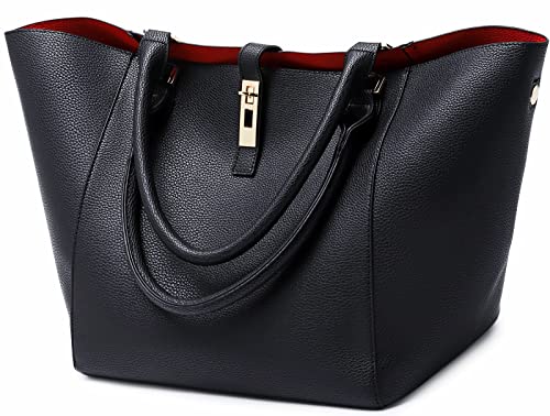 Bolsos de trabajo estilo Tote de gran capacidad para mujer,