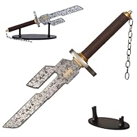 56 cm Fushiguro Toji Cosplay Sword Weapons Metal with Display Stand